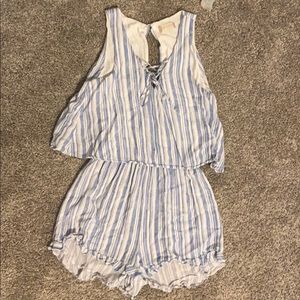 Seer sucker romper